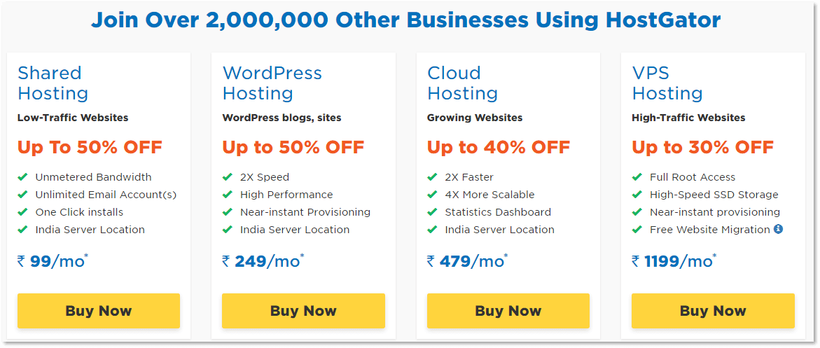 Hostgator+Hosting+Plans+Paisatool