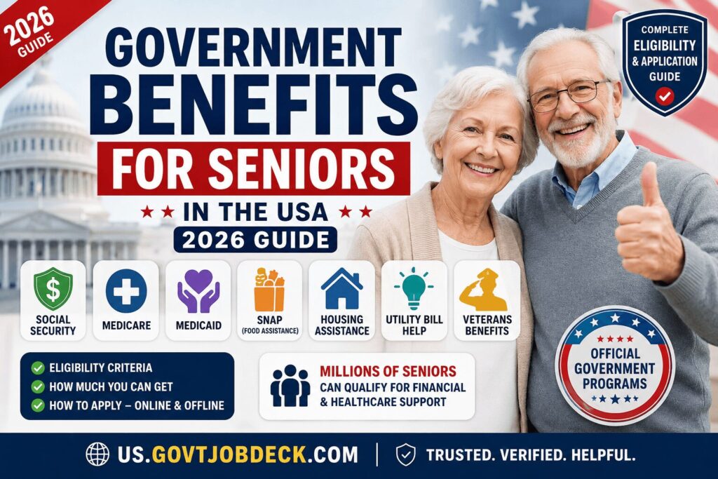 Government Benefits for Seniors in the USA (2026 Guide)